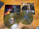 HOODED MENACE -never cross the dead 1ST PRESS  DLP GOLD VINYL DIE HARD LIM 150