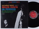 MILES DAVIS In Person Vol. II - Saturday Night COLUMBIA LP VG+ 6-eye h