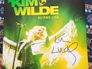Kim Wilde Aliens Live Signed Neon Orange Double Vinyl Limited Edition
