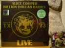ALICE COOPER Billion Dollar Babies Live LP+7