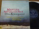 KLEMPERER - SCHWARZKOPF / MAHLER symphony no 4    / COLUMBIA CCA 941
