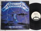 METALLICA * RIDE THE LIGHTNING * USA  LP 1984  * RARE LABEL ELEKTRA 60396