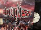 Loudness - Lightning Strikes LP 1986 ATCO Records - ‎790 512-1 VG+/EX [Promo]