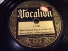 REV. A. W. NIX-VOCALION 1098-BLACK DIAMOND EXPRESS TO HELL-PREWAR GOSPEL BLUES