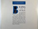 B.B. KING Live At The Regal PROMO VINYL LP 1980 MCA-27006