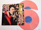 ELVIS PRESLEY - ELVIS'S 40 GREATEST HITS LP PINK VINYL NM/N MINT Rare Promo Demo
