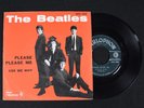 THE BEATLES PLEASE PLEASE ME 45 GIRI ITALIA FIRST ISSUE  PARLOPHON QMSP 16346