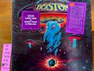 BOSTON Self-Titled MONSTER  Debut Album SHRINKWRAP w/PROMO STICKERS EX /VG++