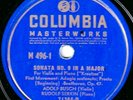 Busch; Serkin. Beethoven (Violin sonata op. 47). Col Set M 496 orig. album. NM-