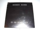 Giorgio Gaber ‎– Io Se Fossi Dio Vinyl 12