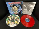 IRON MAIDEN NO PRAYER FOR THE DYING RED VINYL & PICTURE DISC SET