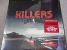 THE KILLERS - BATTLE BORN RED 2 X LP VINYL RECORD WITH OVERSIZE BOOK POSTER