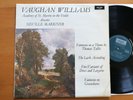Neville Marriner *SIGNED* Vaughan Williams Tallis Lark Ascending ARGO ZRG 696