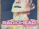 Radiohead The Bends LP first pressing. Signed by all band members