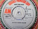 CLAUDINE LONGET Both Sides Now VINYL 45 PROMO UK 1969 A&M Records Joni Mitchell