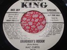 MAC CURTIS 45 rpm KING 4949 VG+ Rockabilly