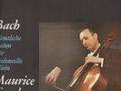 BACH-3-LP-BOX-MAURICE GENDRON-SÄMTLICHE SUITEN F. CELLO-PHILIPS-STEREO- MINT