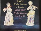 Bach Mozart Violin Concertos Gioconda de Vito LSO RPO Rafael Kubelik LP