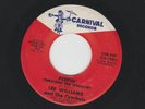 NORTHERN SOUL  45  -LEE WILLIAMS and the CYMBALS - PEEPIN'  -HEAR  1967 CARNIVAL