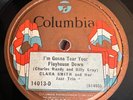 78 Rpm Blues, Clara Smith 'I'm Gonna Tear Your Playhouse Down' US Columbia