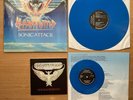 Hawkwind - Sonic Attack 45th LP 2022 UK Blue Vinyl NM/NM Space Rock w/NM Blue 7”