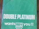 Kiss - Double Platinum Korea 2 LP Vinyl Purple Cover and Diff Label Rare