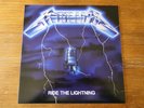 Metallica - Ride The Lightning - LP Vinyl Record - 2016 Blackened Remaster