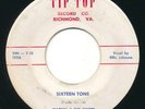 MARVIN & THE CHIRPS - Sixteen Tons / I'll Miss You - TIP TOP - R&B Doo Wop 45