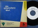 GEDICHTE & AUSSPRÜCHE ÜBER W. PIECK/ WHITE LABEL PROMO SP DDR 1961 ETERNA 560052