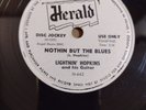 LIGHTNIN' HOPKINS Nothin But The Blues / Early Morning Boogie 78 Herald 443 HEAR