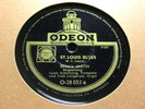 BESSIE SMITH w. LOUIS ARMSTRONG St. Louis Blues / Reckless Blues ODEON (151)