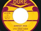 LITTLE JUNIOR PARKER - Barefoot Rock / What Did I Do - DUKE - R&B 45