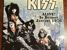 Kiss Alive  in Detroit January 1976 Double Blue Vinyl Set New & Sealed EU Import