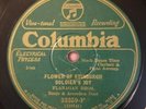 Irish-78 RPM-Flanagan Brothers-1929 COLUMBIA 33359-F FLOWER of Edinburgh EX