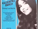 EMMY LOU HARRIS GLIDING BIRD EMUS RECORDS VINYL LP 123-53W