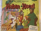 1973 Disneyland Records Robin Hood Story Book Disney Vinyl album LP