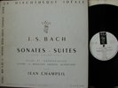 Jean Champeil/Bach Violin Solo Suites & Sonatas (excerpts) Véga MONO C 30 S 208
