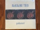 Goddamnit by Alkaline Trio (Record, 2008) 2nd Press Red/White Marble