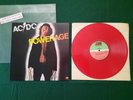 AC/DC-Powerage Canadian red vinyl LP with original hype sticker