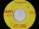 Rockabilly Garage Inst. 45 - Jerry Wells Royal Lancers - Shaking Time - Skippy