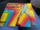 SPANISH RCA-DAVID BOWIE-SORROW-PICTURE SLEEVE-EX/EX