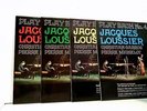 4 Platten / Jacques Loussier - Christian Garros - Pierre Michelot  Play Bach No