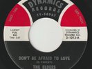 THE ELDEES Don't Be Afraid To Love DYNAMICS detroit soul r&b doo-wop 45 j dilla