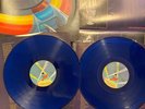 ELO OUT OF THE BLUE UK 1977 LTD ED DOUBLE ALBUM BLUE VINYL with POSTER  RARE