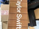 Taylor Swift Midnights Vinyl Clock (Records NOT included) IN HAND