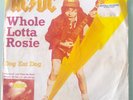 AC/DC Whole Lotta Rosie live, single rare German release 1977 ATL10992