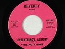 Garage Fuzz/Surf 45 - Notations - Everything's Alright/Miserlou - Beverly - VG+