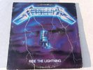 Metallica Ride the Lightning Vinyl LP Record 1984 Original Elektra Megaforce OG