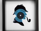 Thompson Twins - We Are Detective - Sherlock Holmes - Vinyl Record Art 1983