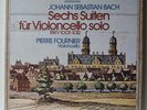 Pierre Fournier Bach Complete Cello Suites Box Archiv 2710 005 (3 LPs) NM